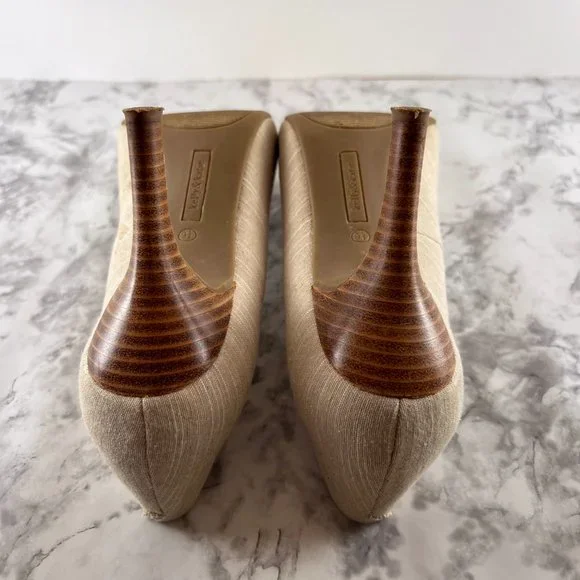 Kelly & Katie Women's Isabel Linen Pump Size 9.5 - Picture 9 of 11